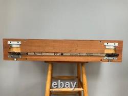Vintage Beaver and Tapley 33 Teak Modular System Wall Mounted Shelf With Bracket