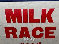 Vintage Dated 1967 Advertising Poster Sunday Telegraph Milk Race
