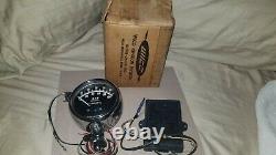 Vintage Early 60's WICO Tachometer R. P. M. 100 with Sending Unit & Mount