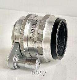 Vintage HELIOS 44 Lens KMZ Silver 2/58, 13 aperture blades, Start camera mount