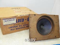 Vintage RCA-106 Field Coil Speaker 12 Mounted on wood frame UNTESTED Unit