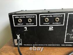 Vintage TAPCO 4400 Spring Reverb Reverberation System Rack Mount Unit