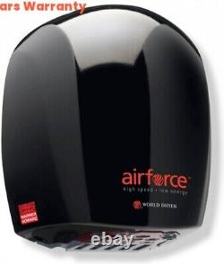 Warner Howard Airforce High Speed Low Energy Hand Dryer- Black RRP £699