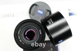 Zeiss LOXIA 50mm f2 Planar T Prime Lens Sony E Mount