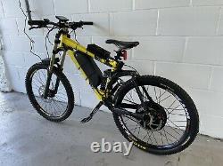 3000w Électrique Kona Stinky Downhill Mountain Bike Très Rapide 45mph+ E Bike