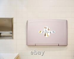 Bambino Baby Changer Unit Horizontal Commercial Wall Mount Nappy Change Table