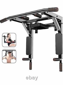 Barre de traction murale Slsy Dip Station Pull Up Chin Up Bar Multifonctionnelle