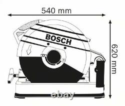 Bosch Gco 2000 Cut-off Grinder Professionnel En Métal / Banc De Scie À Chop 355mm
