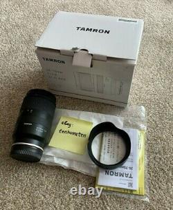 Boxed Tamron 28-75mm DI III F/2.8 Sony E Mount Lens- Pristine Cond- Difficilement Utilisé