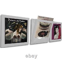 Cadre d'affichage de disque vinyle Art Vinyl Play and Display LP Triple Pack Blanc 12 Ex-Display