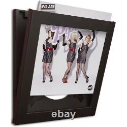 Cadre d'affichage de disque vinyle Art Vinyl Play and Display LP Triple Pack Blanc 12 Ex-Display