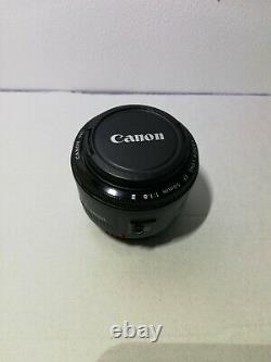 Canon 50mm Prime Lens Autofocus Af/mf F/1.8 Ef/ef-s Mount Mkii Prime Lens