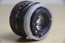 Canon Chrome Nez 50mm F/1.4 Fd Mount Standard Prime Lens