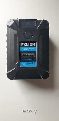 Cantique Fxlion Nano Deux 98wh Tiny V-mount / V-lock Batterie Avec Type-c, D-tap, Usb