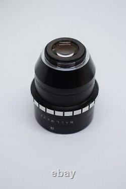 Dallmeyer Ultrac Lens 25mm F/0.98 C Montage Fixed Focus Dallcoated Les Deux Bouchons Encadrés