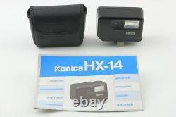 EXC+5 en cas Konica HX-14 Auto Shoe Mount Strobe Flash pour Hexar en provenance du Japon