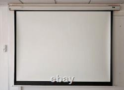 Écran Elite Screens 83 Spectrum électrique blanc monté au mur/plafond avec télécommande