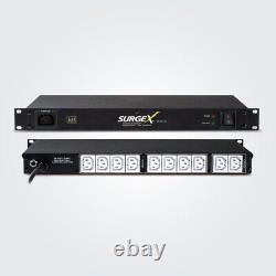 Éliminateur de surtensions SurgeX SX-1213i monté en rack