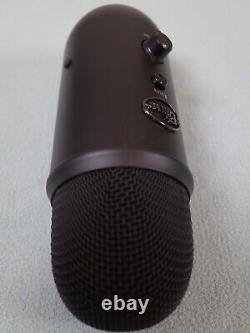 'Ensemble de kit Blue Yeticaster avec microphone USB Yeti, support anti-choc, bras de suspension, emballé'