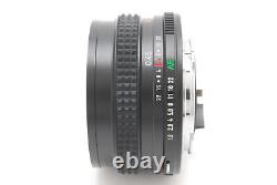 État neuf avec adaptateur de montage NEX Konica Hexanon AR 40mm f1.8 Pancake MF Lens JAPAN
