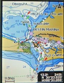 Garmin Gpsmap 441 Plein De Charte Unite De Navigation Marine Gps Avec Pouvoir Mount De Couverture