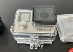 Gopro Hero4 Caméscope Noir Plus 4 Batteries Twin Charger Montage Accessoires