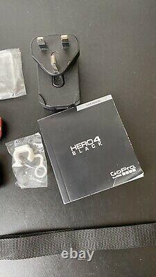 Gopro Hero4 Caméscope Noir Plus 4 Batteries Twin Charger Montage Accessoires