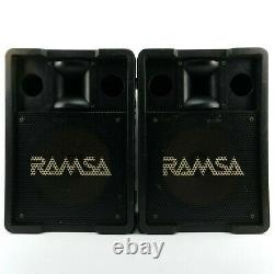 Haut-parleurs Ramsa Panasonic Ws-a200e Pa Avec Montures 250w 12 Drivers 98db Spl