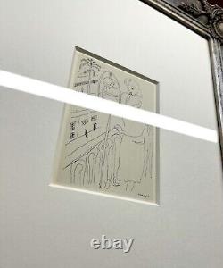 Henri Matisse Lithographie Originale en Décalque de la Gravure dans l'Étude de la Femme / Femmes