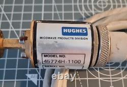 Hughes 45774h-1100 MM Rf Temp Compensated Thermistor Mount & HP 8120-1082 Câble