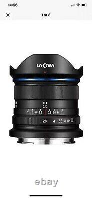 Laowa 9mm F/2.8 Zero-d Lens Fujifilm X Mount, Boxed, Menthe