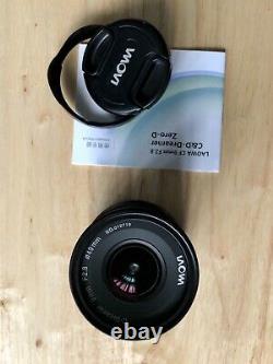 Laowa Cf 9mm F2.8 C&d Dreamer Zero-d Lens Fuji X Mount + Filtre Uv