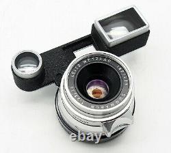 Leitz Leica M3 Mount Summaron 35mm F2.8 Lens + Googles, Boxed Uk Dealer