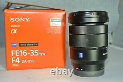 Lentille De Montage Sony Fe16-35mm F4 Za Oss Sony E (sel1625z)
