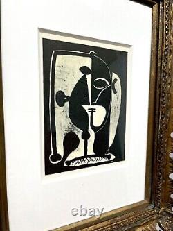 Lithographie originale de Pablo Picasso de 1948 Première édition de gravure