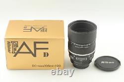 Meilleure lentille pour portrait Nikon AF DC Nikkor 105mm F2 D pour monture F depuis le JAPON