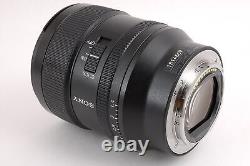 Menthe avec boîte Objectif Sony FE 24mm f/1.4 GM SEL24F14GM pour Sony E-Mount en provenance du Japon