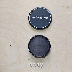 Minolta MC Rokkor-pg 58mm F1.2 Prime Lens, Minolta Md/sr Mount