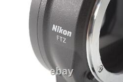 Nikon Ftz Mount Lens Adapter Black Boxed Avec Caps Manuels Et Avant Et Arrière