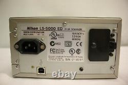 Nikon Ls-5000 Ed Photo Slide & Film Scanner Avec Adaptateur De Montage De Diapositives Ma-21