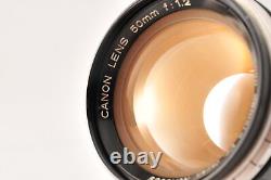 Objectif Canon 50mm f/1.2 LTM L39 en l'état, monture vissante Leica du JAPON
