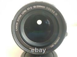 Objectif Canon Eos 18-200mm F/3.5-6.3 Pour Montage Canon Ef-s