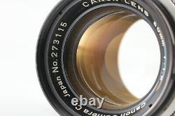 Objectif MINT Canon 50mm f/1.8 LTM L39 Monture à vis Leica Type II tardif du Japon