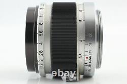 Objectif MINT Canon 50mm f/1.8 LTM L39 Monture à vis Leica Type II tardif du Japon