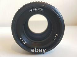 Objectif Nikon Af 50mm F/1.4d Pour Montage Nikon F