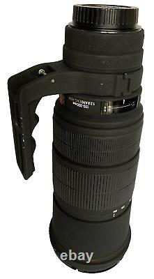 Objectif Sigma 120-300mm f2.8 EX APO DG HSM pour monture Canon EF avec étui de transport Sigma