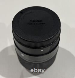 Objectif Sigma 30mm f1.4 DC DN Contemporary pour monture Sony E