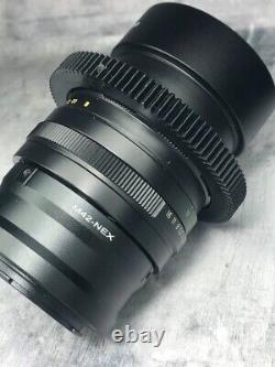 Objectif cinématographique ANAMORPHIC Helios 44m 2/58mm modifié, monture Sony Nex, objectif vintage