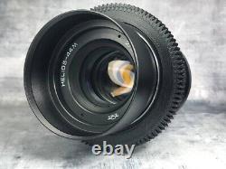 Objectif cinématographique ANAMORPHIC Helios 44m 2/58mm modifié, monture Sony Nex, objectif vintage