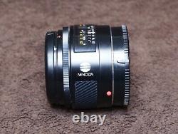 Objectif grand angle MINOLTA AF 24 mm f2.8 pour monture SONY A